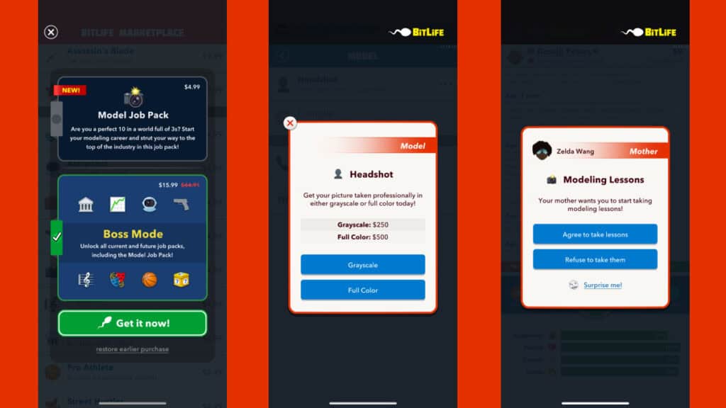 BitLife: How To Become a Model