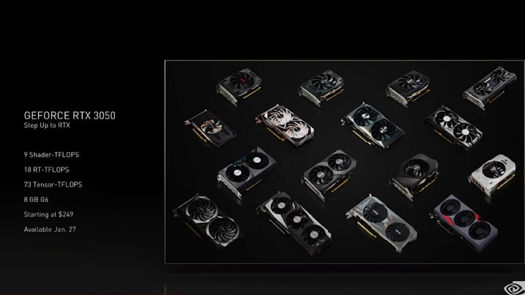 Nvidia RTX 3050