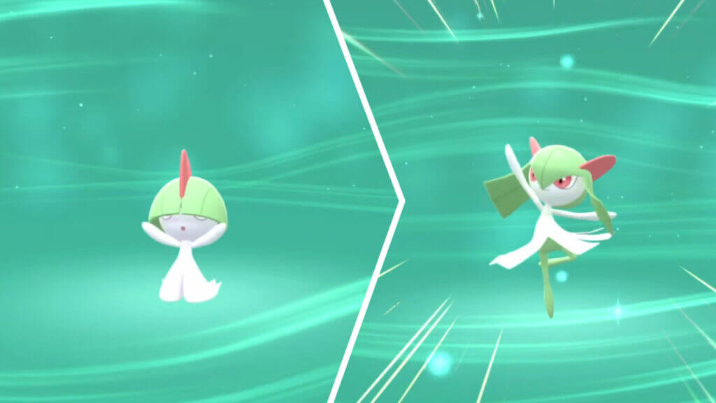 Pokémon Brilliant Diamond Shining Pearl Evolve Ralts