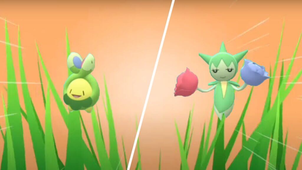 Pokemon BDSP Budew Roselia