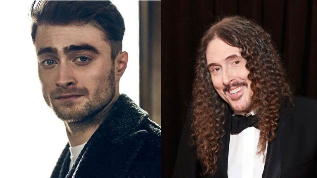 Daniel Radcliffe will portray 'Weird Al' in the roku biopic “Weird: The Al Yankovic Story”.