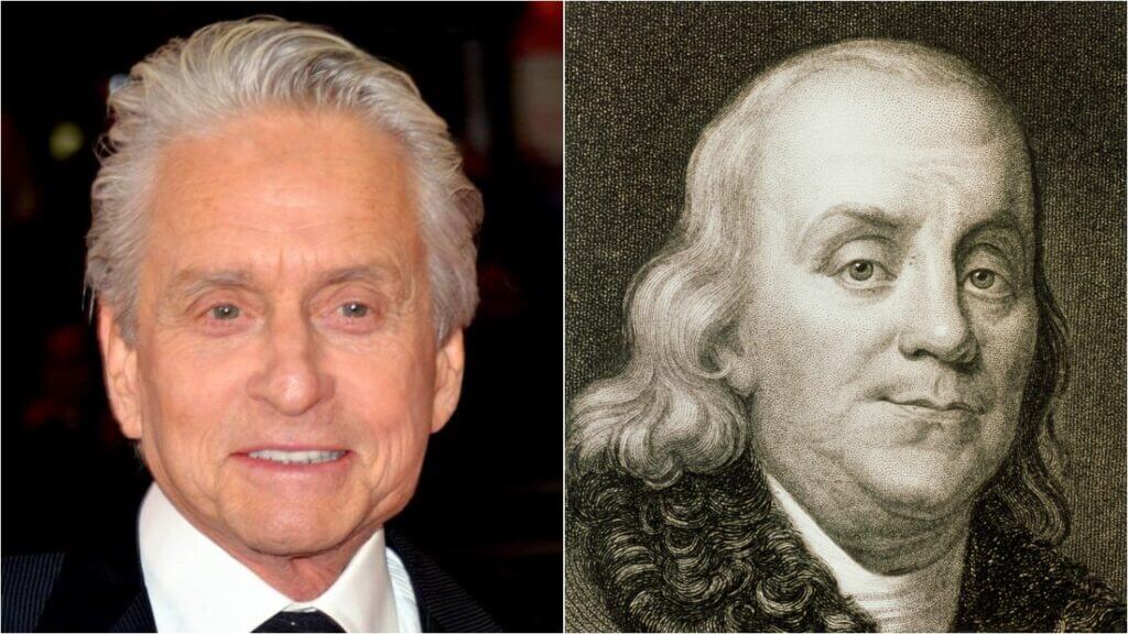 Michael Douglas to play Benjamin Franklin