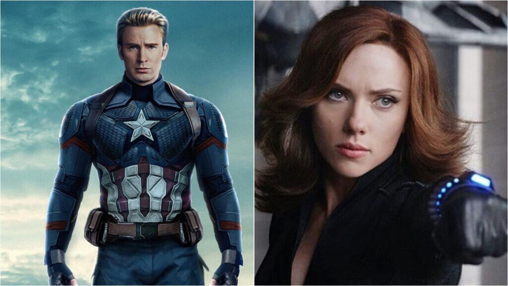 Black Widow and Captain America