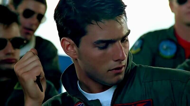 Tom Cruise in Top Gun