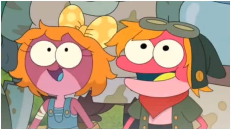 Amphibia The Hardest Thing Polly and Sprig