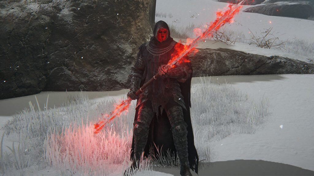 Elden Ring Twinblade that looks like Darth Maul's lightsaber