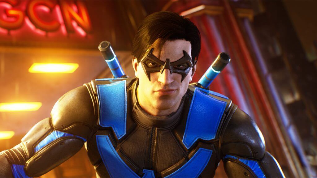 Gotham Knights Nightwing open-world DC game