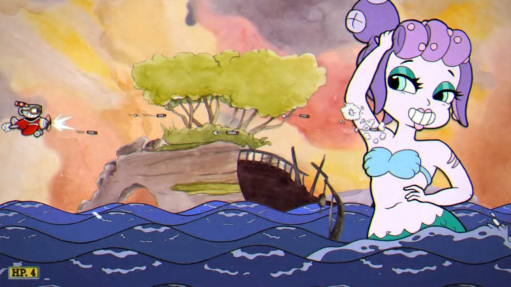 Cuphead Defeat Cala Maria