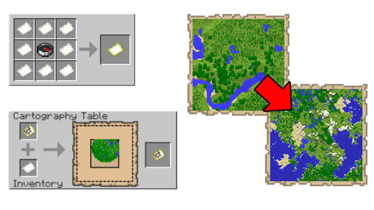 Minecraft 1.19 Update: How to Level Up a Map | The Nerd Stash