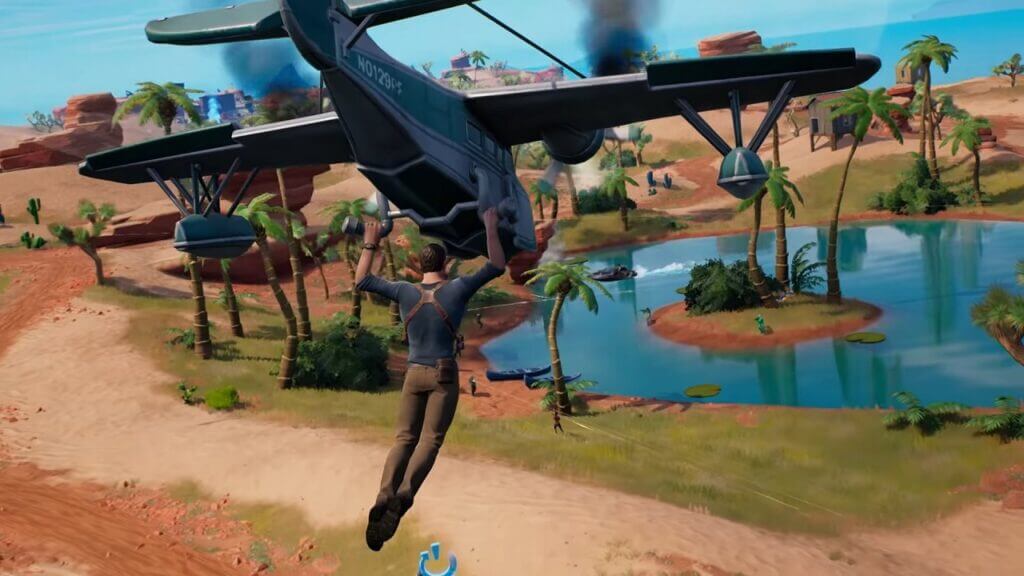 game, how to get sully's seaplane glider in fortnite