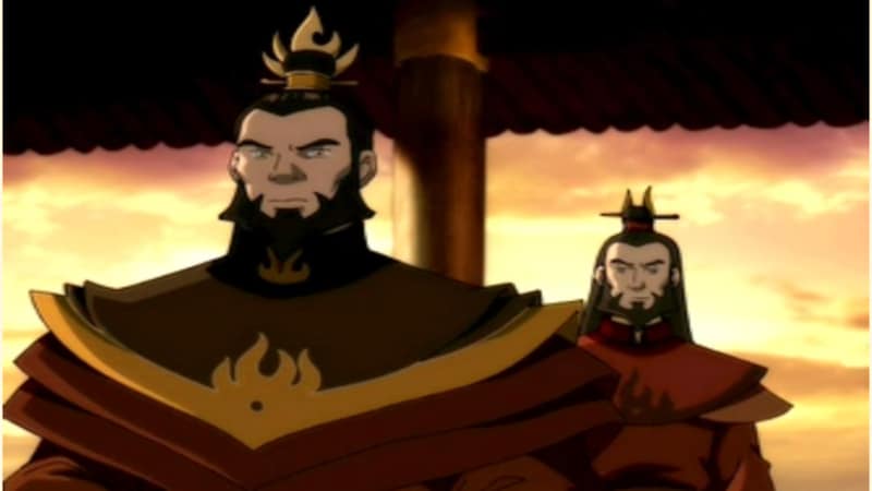 Avatar Roku and Firelord Sozin