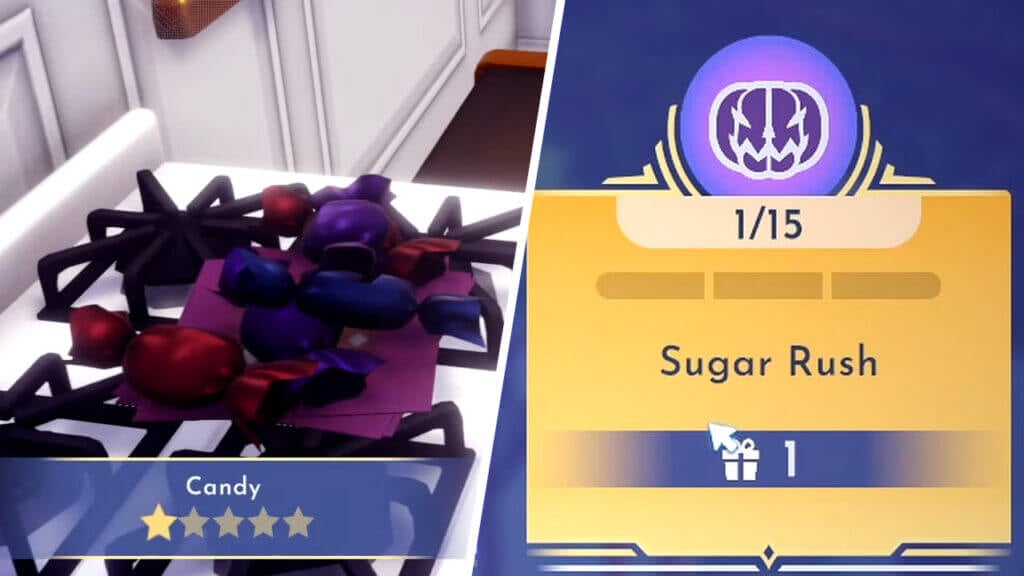 Cooking Candy for the Sugar Rush Duty in Disney Dreamlight Valley