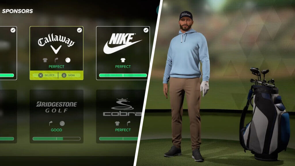 Getting Sponsor Endorsements in PGA Tour 2K23