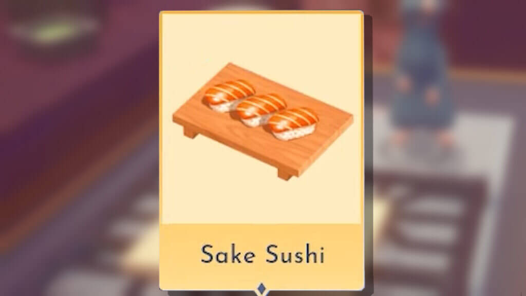 Sake Sushi in Disney Dreamlight Valley