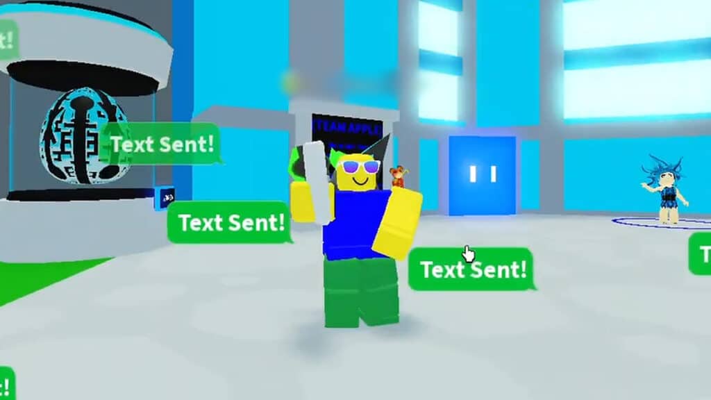 Sending Texts in Roblox Texting Simulator