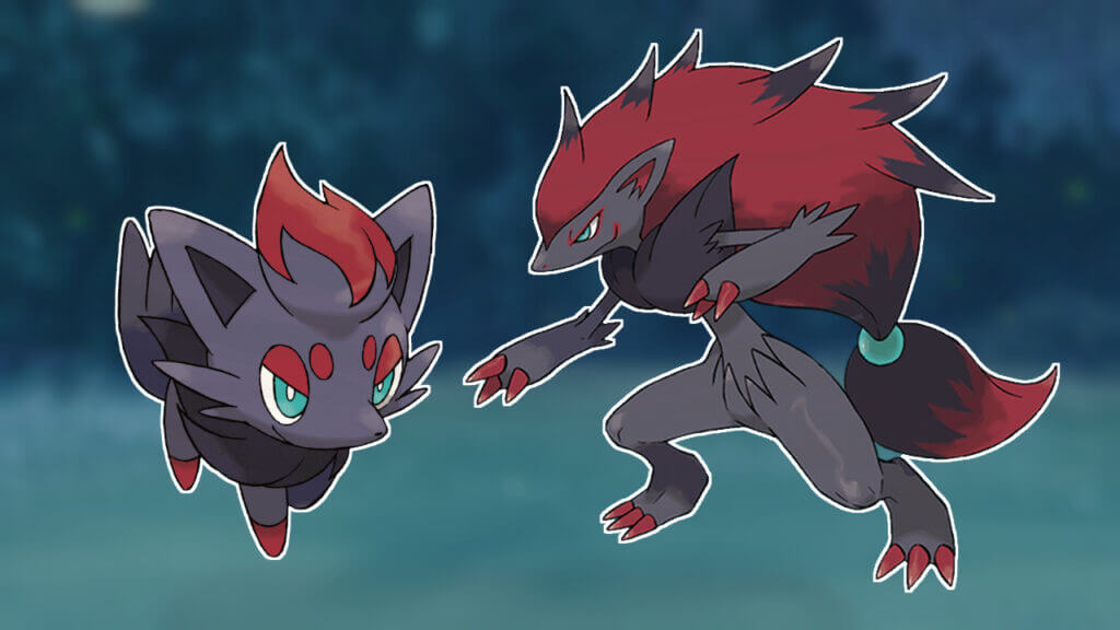 Zorua and Zoroark in Pokémon GO