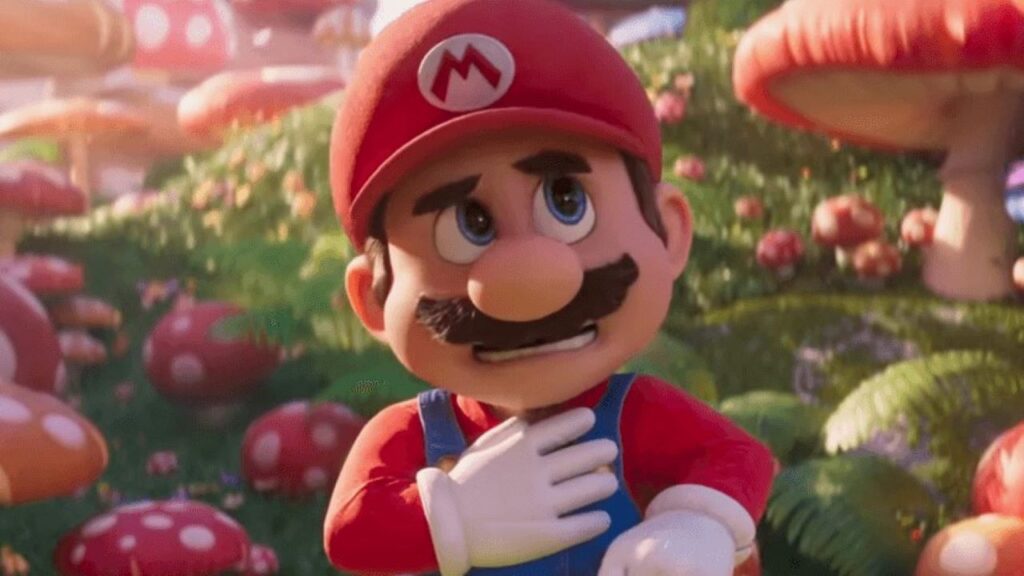 Super mario bros movie teaser