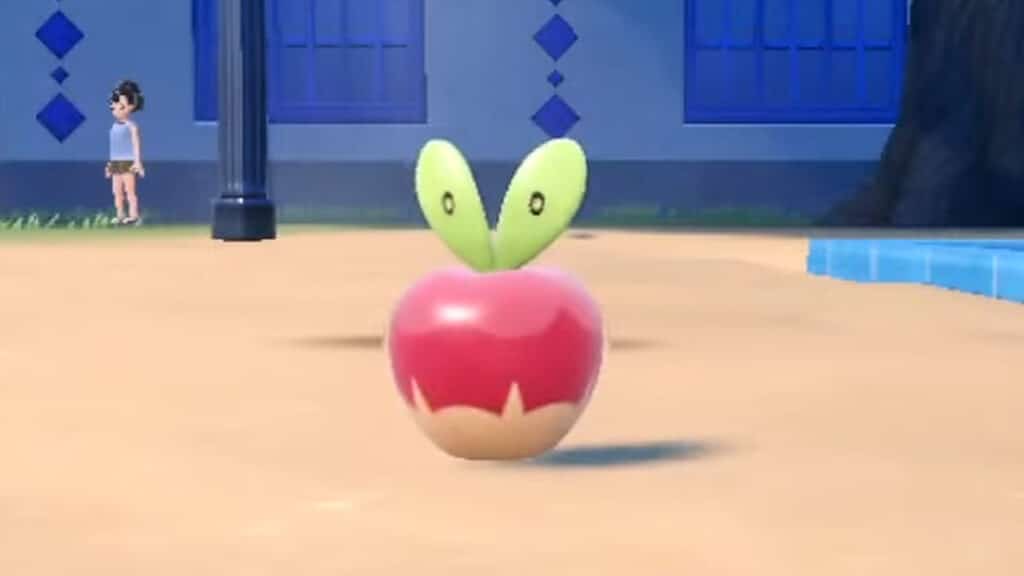 Applin in Pokémon Scarlet and Violet