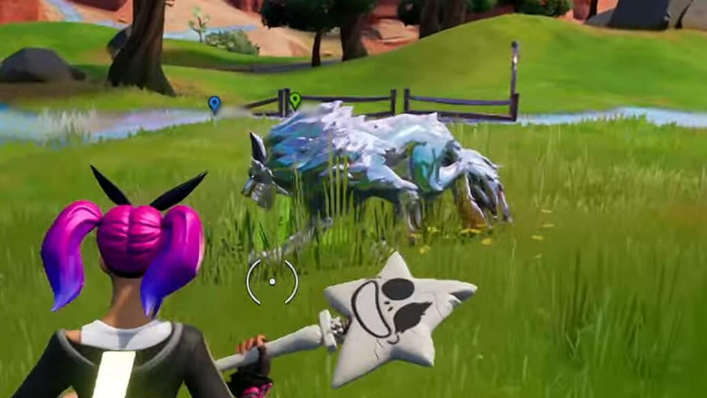 Attempting to Tame Chrome-ified Wildlife in Fortnite