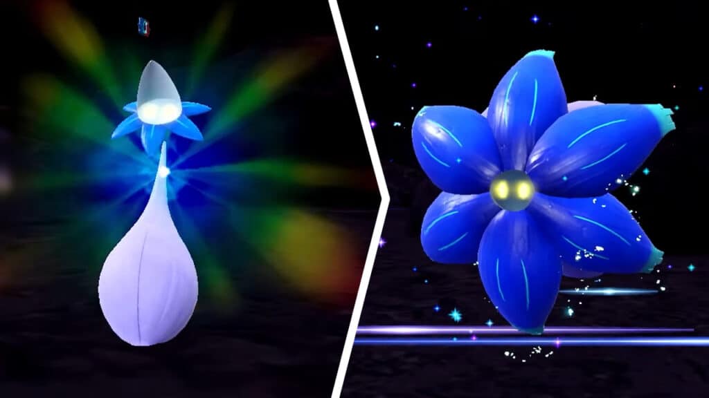 Evolving Glimmet into Glimmora in Pokémon Scarlet and Violet