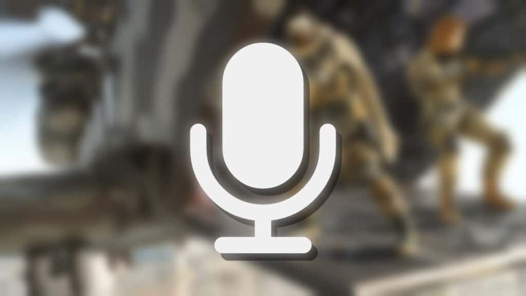 Mic Icon Warzone 2.0