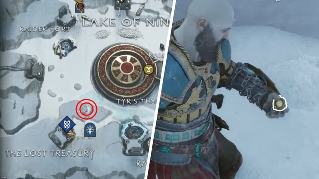 Mystical Heirloom Location in God of War Ragnarök