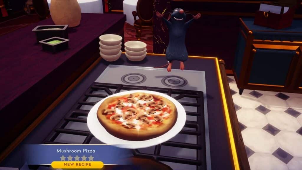 Disney Dreamlight Valley Mushroom Pizza