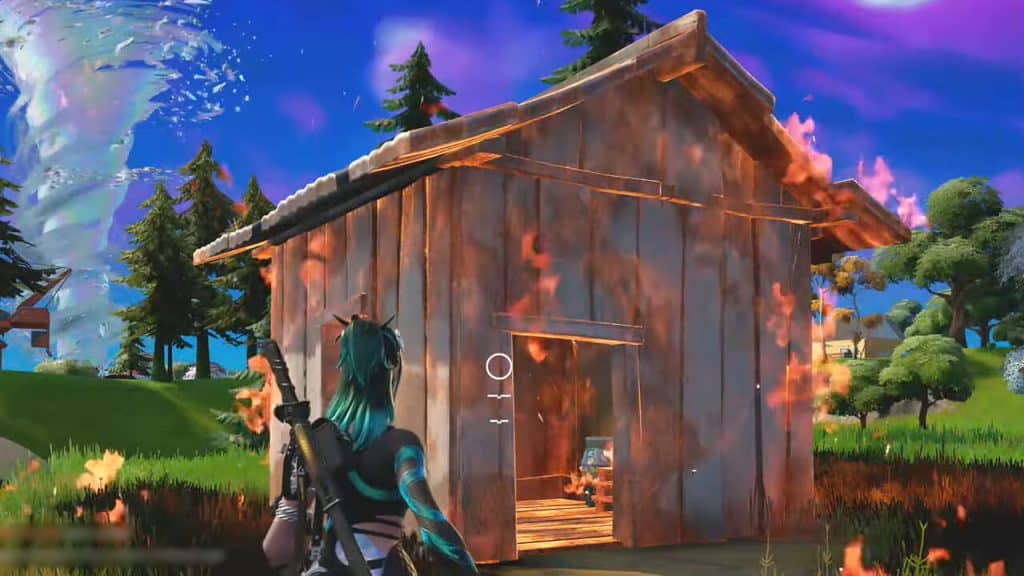 ignite a shack structure in Fortnite Chapter 3 Season 4