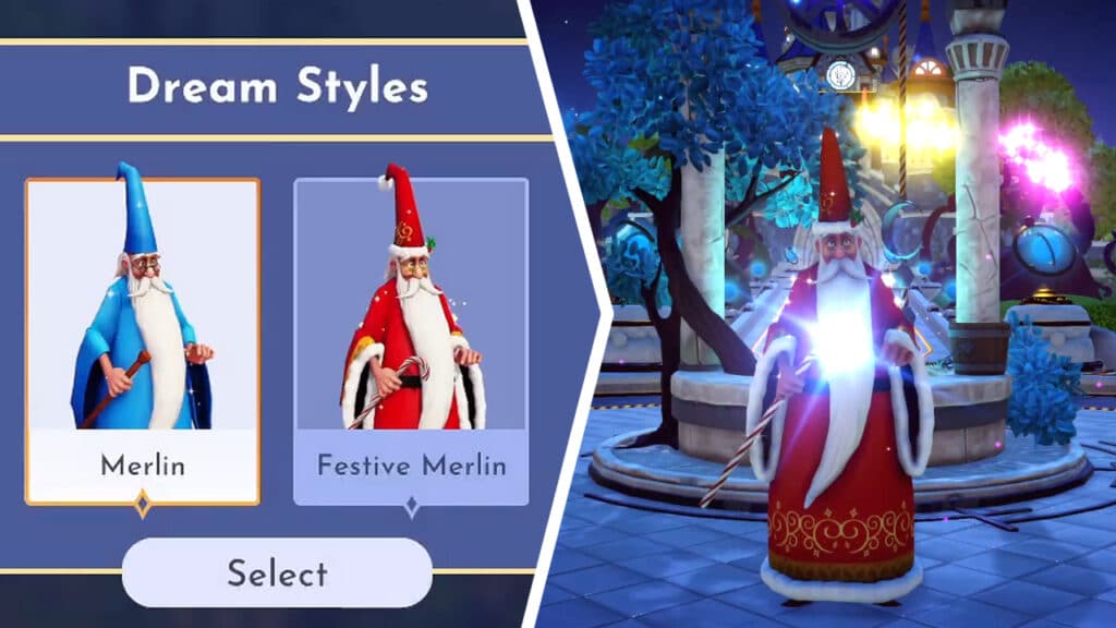 Changing Merlin Villager's Outfit Dream Style in Dreamlight Valley