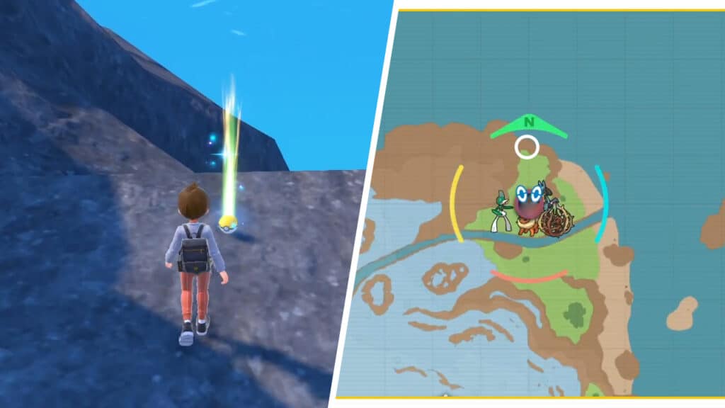 Dragon Tail TM Map Location in Pokémon Scarlet and Violet