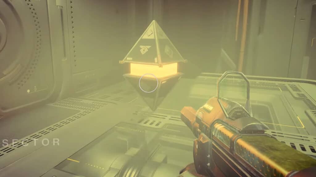 Finding the Warmind Node in Orbital Engineering Shaft Platform Destiny 2