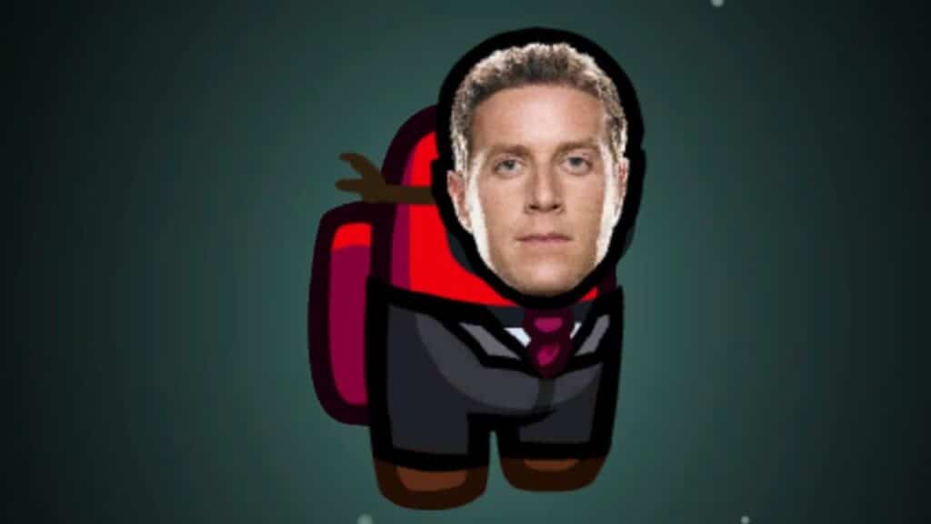 Geoff Keighley Mask in Among Us