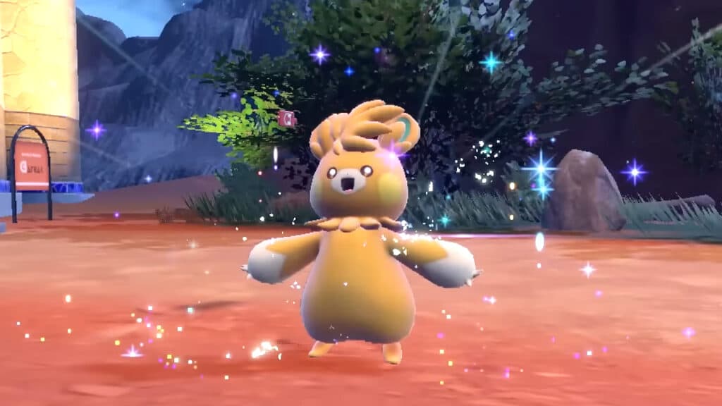 Pawmot in Pokémon Scarlet Violet