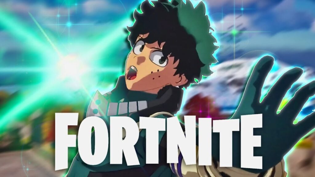 is deku from my hero academia in fortnite chapter 4