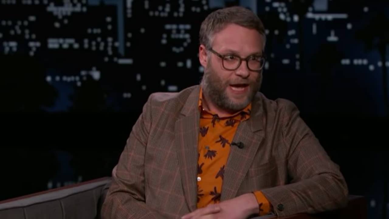 Seth Rogen Jokes About Kim K Missing THR’s Women Event