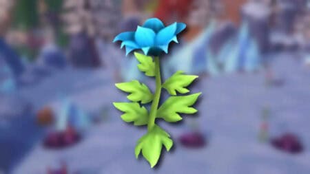 The Blue Passion Lily in Disney Dreamlight Valley