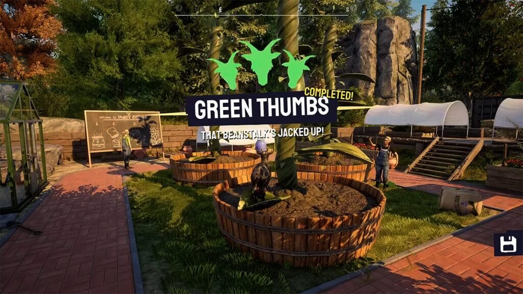 Event Completion in Goat Simulator 3