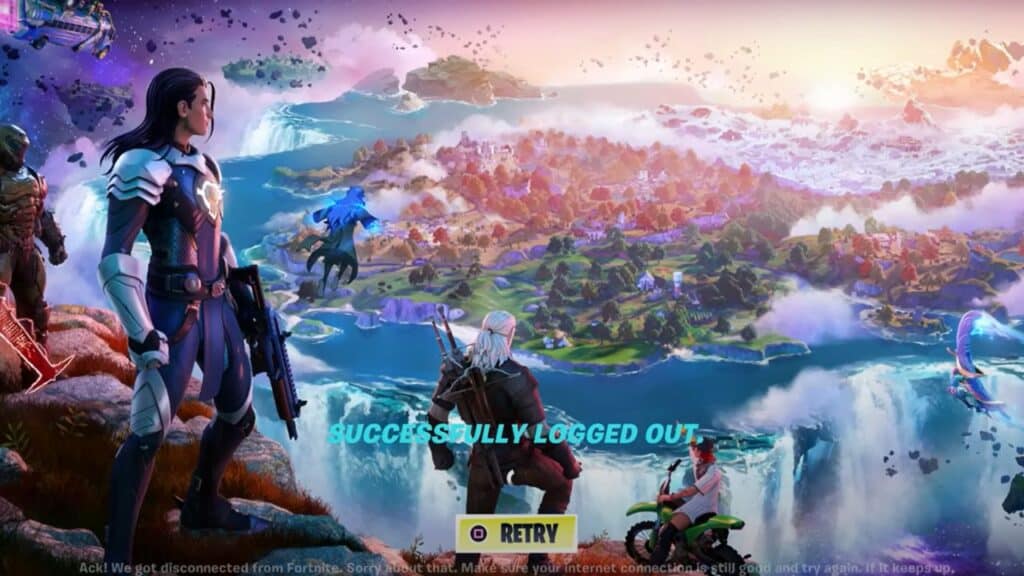 Fortnite: How to Fix ‘successfully logged out’ Error