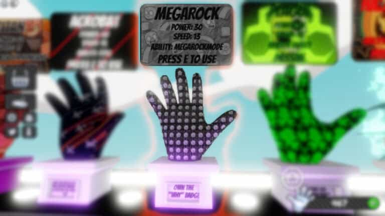 How to Get MEGAROCK in Roblox Slap Battles (WHY Badge)