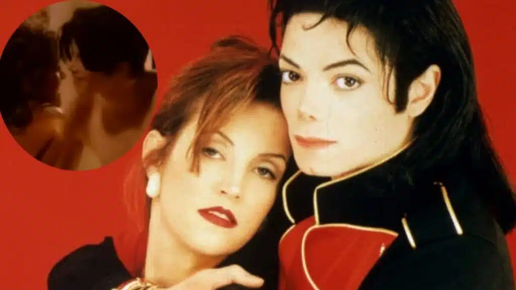 Michael Jackson and Lisa Marie Presley