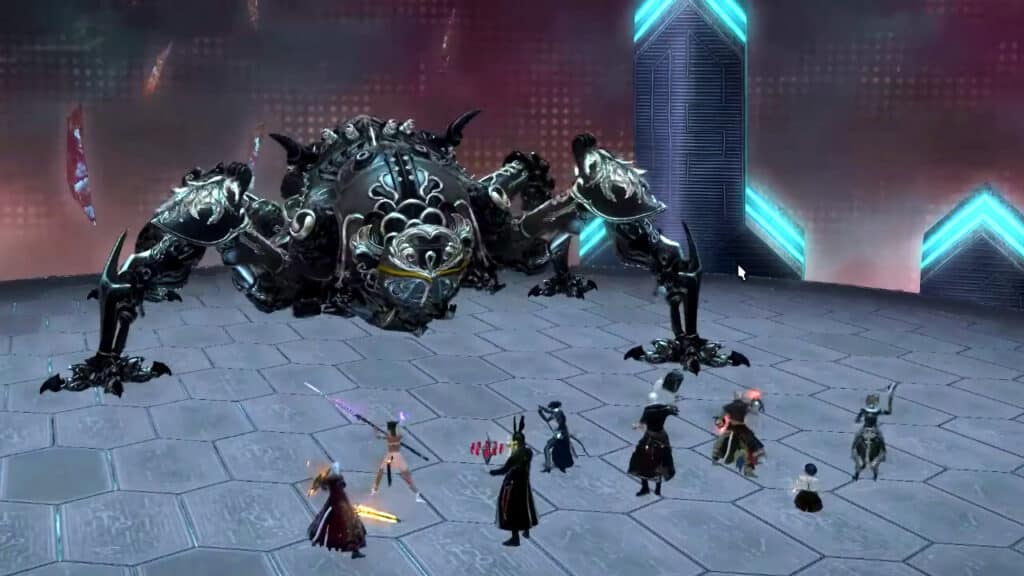 Omega Protocol Ultimate Raid Boss in FFXIV