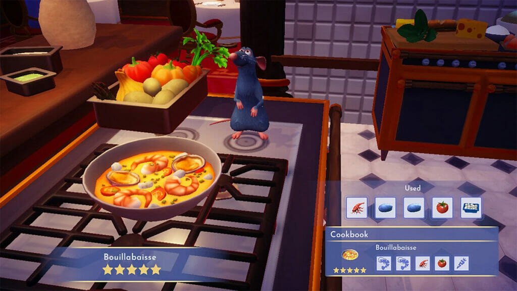 How to make Bouillabaisse in Disney Dreamlight Valley