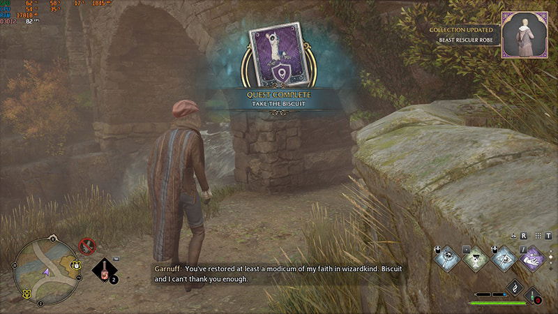 Hogwarts Legacy: How to Complete Take the Biscuit Side Quest