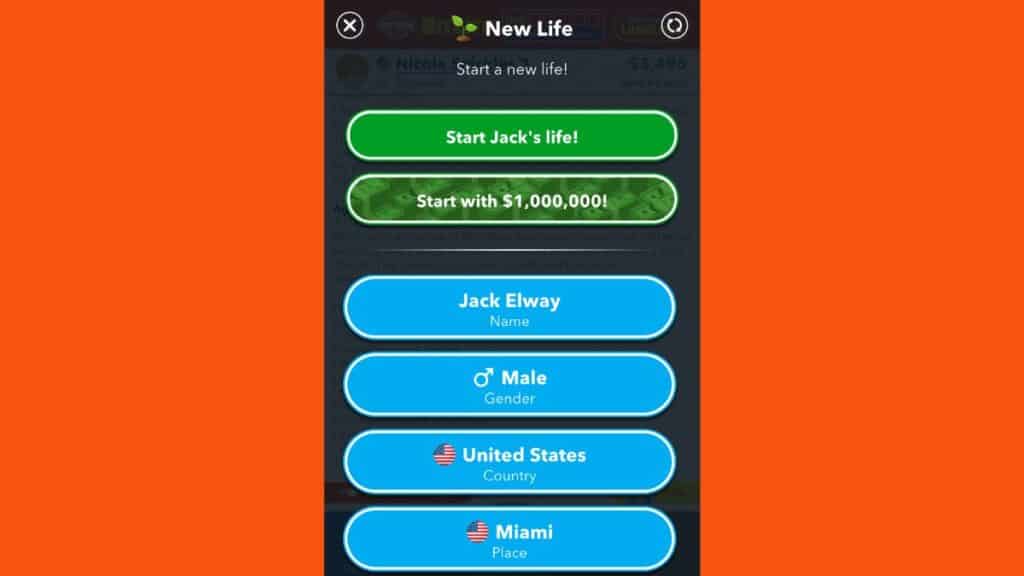 BitLife How to Be Born in Florida