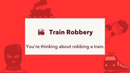 how to rob a train bitlife