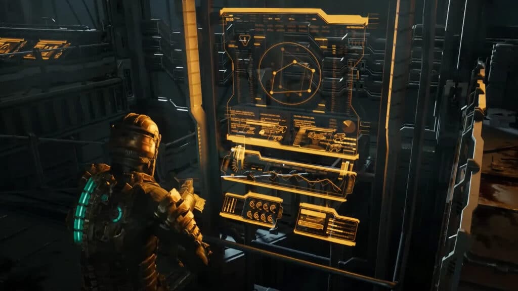 Finding the Bridge Report in the Main Atrium of Dead Space Remake