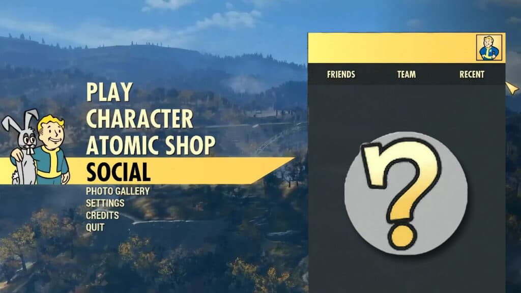 Friends List Not Working In Fallout 76