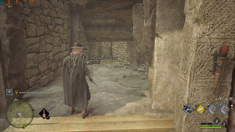 How to Find the Helm of Urtkot in Hogwarts Legacy