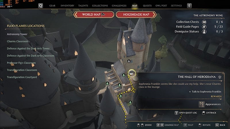 Hogwarts Legacy: How to Complete the Hall of Herodiana Side Quest