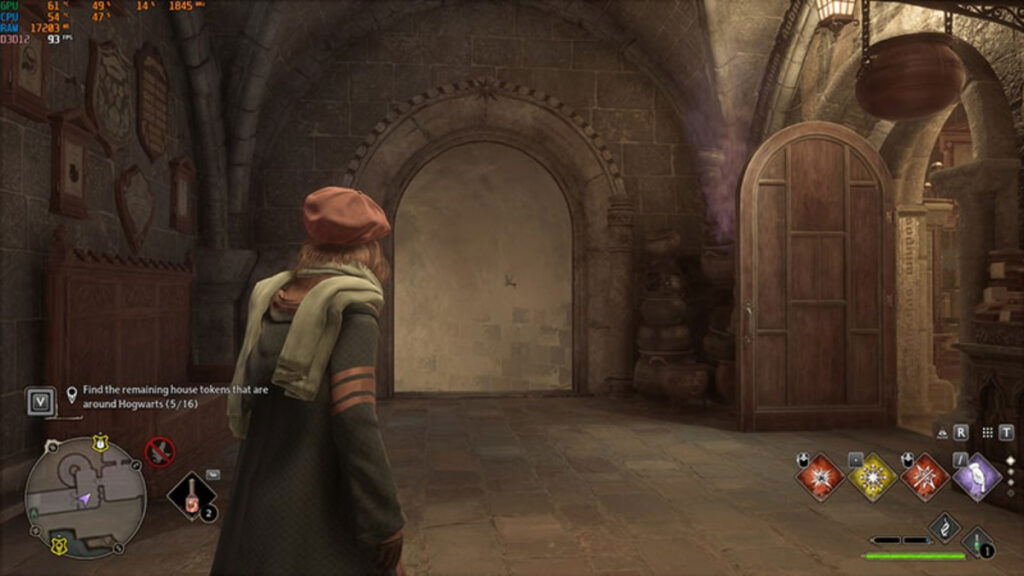 Two doorways in Warner Bros. Harry Potter RPG